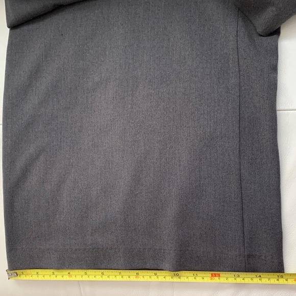 Investments Women Gray Wide-Leg Crop Trousers Size 14 - Picture 7 of 10